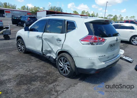 2015 Nissan Rogue Sl из США, поврежденный, VIN 5N1AT2MT2FC772787